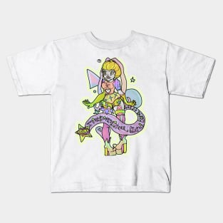 Space Kawaii Girl Kids T-Shirt